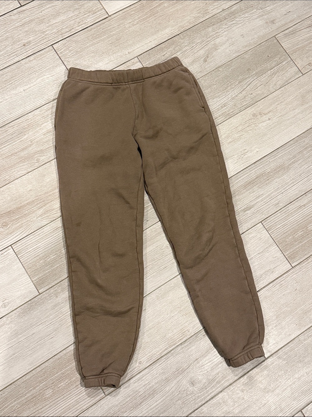 Rag & Bone Brown Fleece Jogger Pants - Cozy Everyday Bottoms